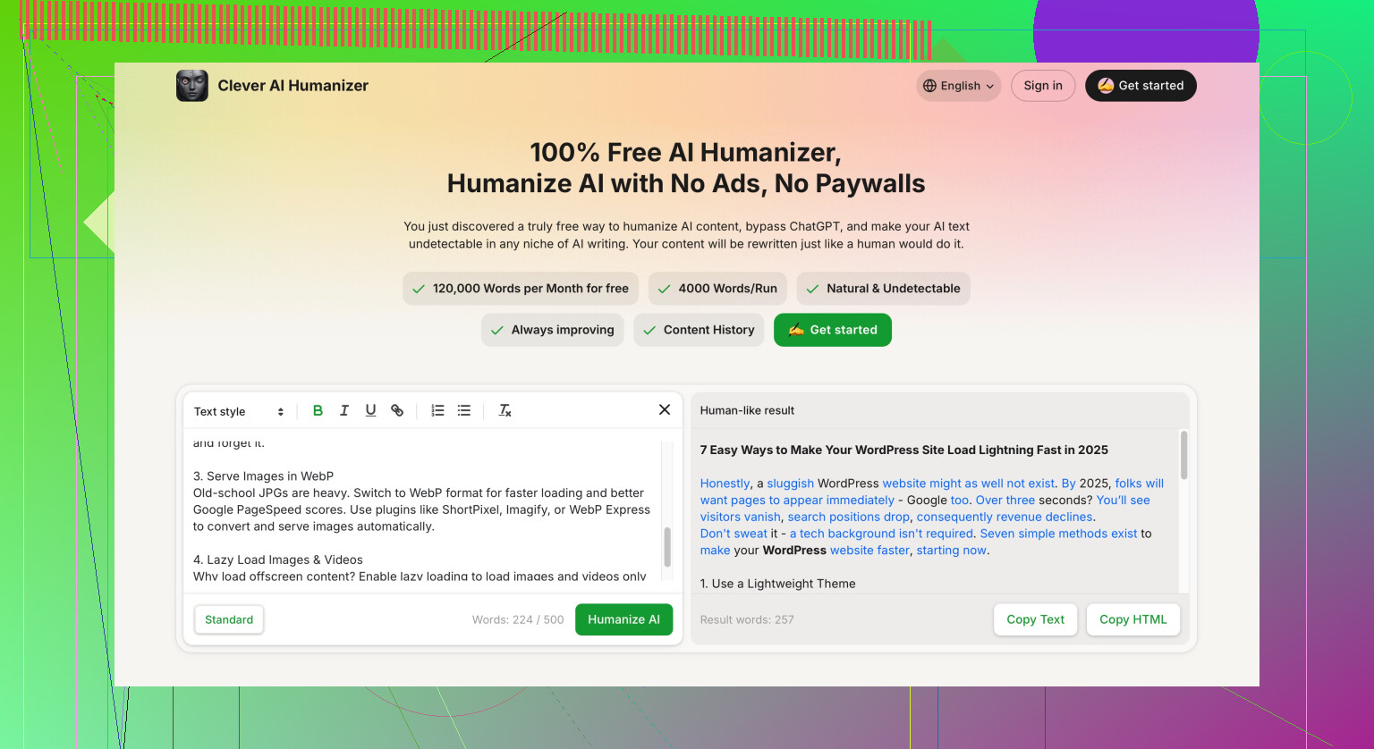 Can someone help make my AI-generated essay sound more human?