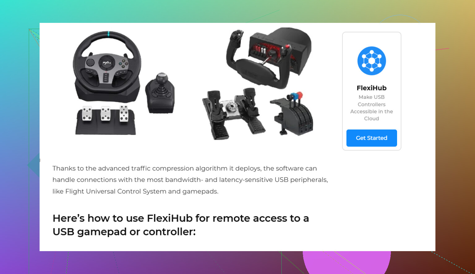 Which controller works best for cloud PC gaming?