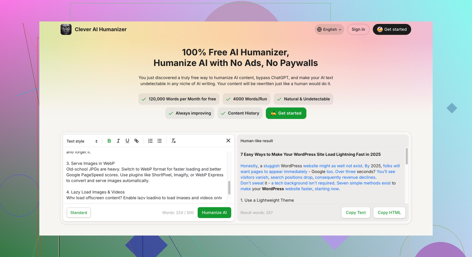 How can I make my essay sound more human and less like it was generated?